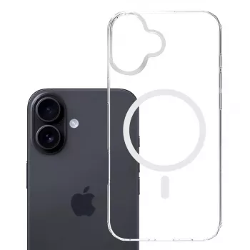 3MK Armor MagCase caurspīdīgs vāciņš iPhone 16 (6,1 inch) PC+TPU