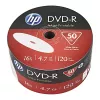 HP DVD-R 4,7 GB 16x apdrukājamie diski, 50 gab. iepakojums (DME00070WIP-3)