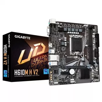 Mātesplate GIGABYTE H610M H V2, Intel H610, LGA 1700, Micro ATX
