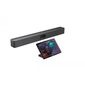 Grupas video konferences sistēma Yealink MeetingBar A50-031 — 4K Ultra HD, 2160p@60fps, 8x digitālais tālummaiņa, Wi‑Fi, Bluetooth, Android 13