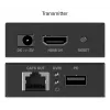 DIGITUS HDMI KVM pagarinātāju komplekts - 4K/30Hz 40/70m PoC Melns