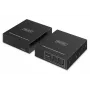 DIGITUS DA-73121 USB 3.2 Gen1 CAT pagarinātājs — 5 Gbps, 4 porti (3× USB-A, 1× USB-C), 100 m, DC barošana