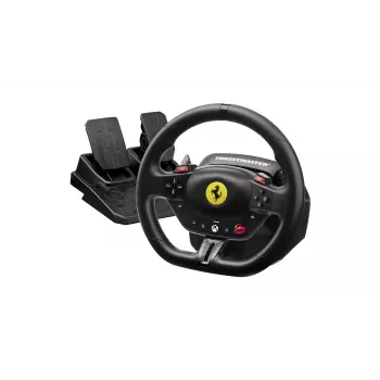 Thrustmaster T98 Ferrari 296 GTS Melns USB stūre + pedāļu komplekts PC, Xbox One, Xbox Series S, Xbox Series X