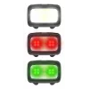 Galvas lukturis Hama HL350 melns, zils, dzeltens COB LED