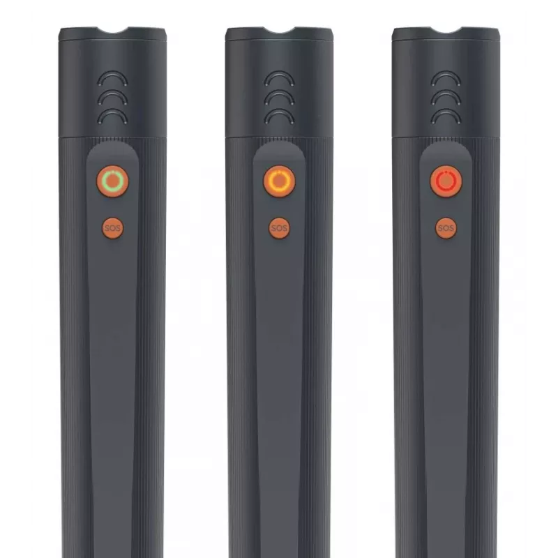 Uzlādējama LED Laternas HAMA FLX1200-C — alumīnija, triecienizturīga, 4 režīmi + SOS