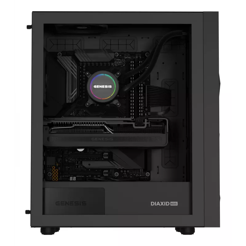 GENESIS NLG-2320 dzesēšanas sistēma procesoram All-in-one šķidruma dzesētājs Melns