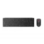 Lenovo 4X31S04810 tastatūra un pele, RF bezvadu + Bluetooth, US English, melna