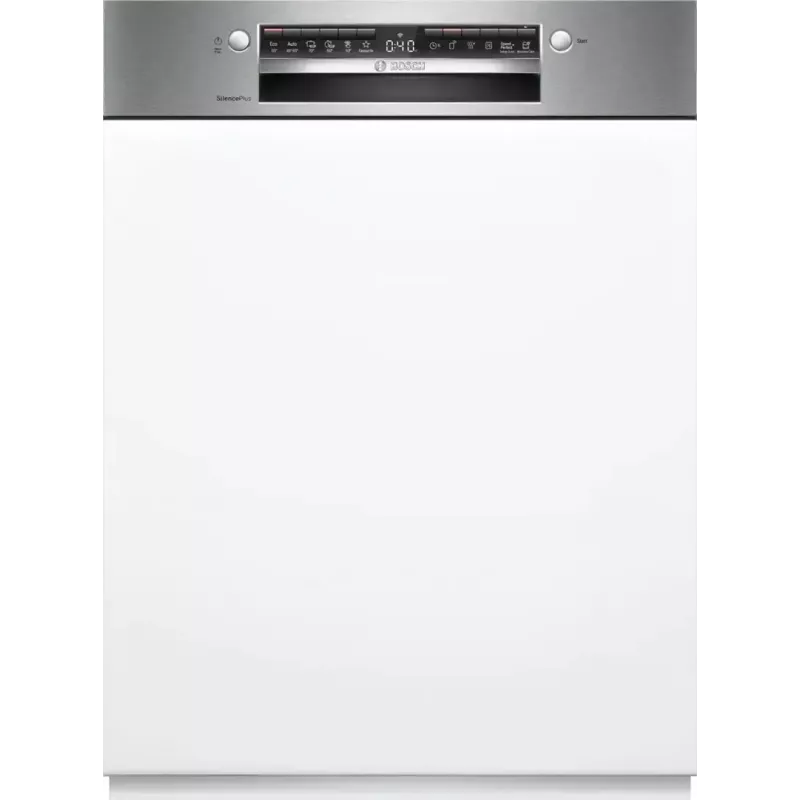 Iebūvējamā trauku mazgājamā mašīna Bosch SMI4ECS28E — 14 komplekti, 6 programmas, A energoklase, 42 dB
