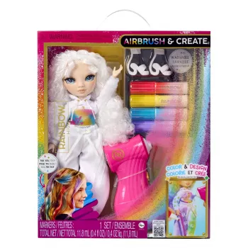 Rainbow High Air Brush & Create modes lelle - Zaļas acis