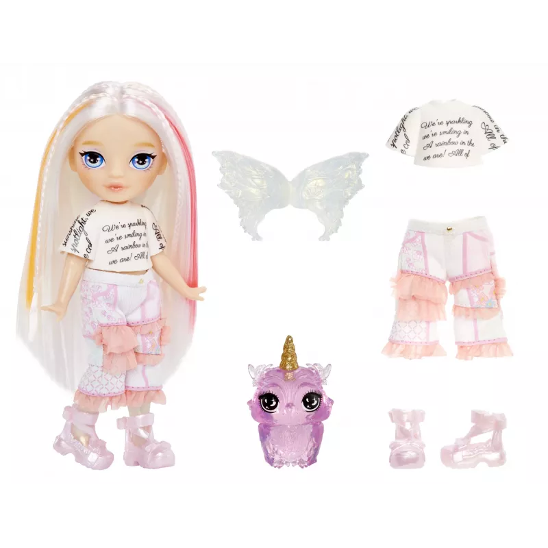 Rainbow High Littles Fantasy Fairies Leļļu Opal (Varavīksne)