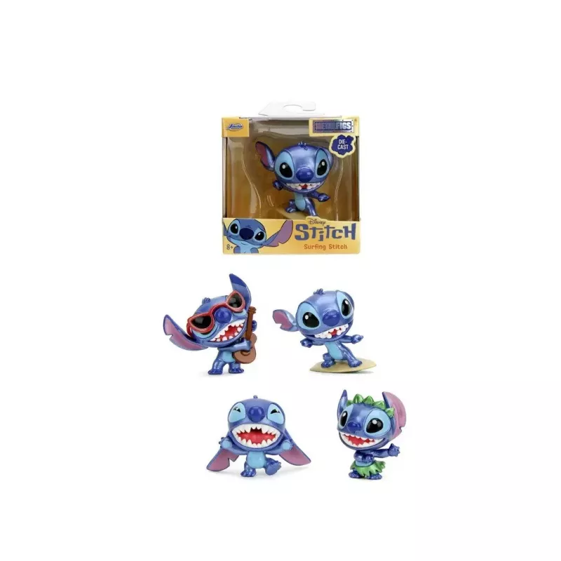 Metāla figūriņa Jada Toys Stitch 6.5 cm — kolekcionējams tēls, 4 veidi pieejami