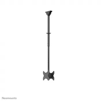 Neomounts CL35-340BL22 griestu stiprinājums diviem ekrāniem 23-42 collas, līdz 45 kg