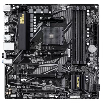 Mātesplate GIGABYTE B550M DS3H AC R2 - AMD Ryzen 5000, 5+3 fāžu VRM, līdz 4733MHz DDR4 (OC), 1xPCIe 4.0 + 1xPCIe 3.0 M.2, Wi-Fi 5, 1GbE LAN, USB 3.2 Gen 1