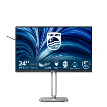 Philips 4000 sērija 24B2N4200/00 datora monitors 60.5 cm (23.8 collas) 1920 x 1080 pikseļi Full HD LCD Pelēks