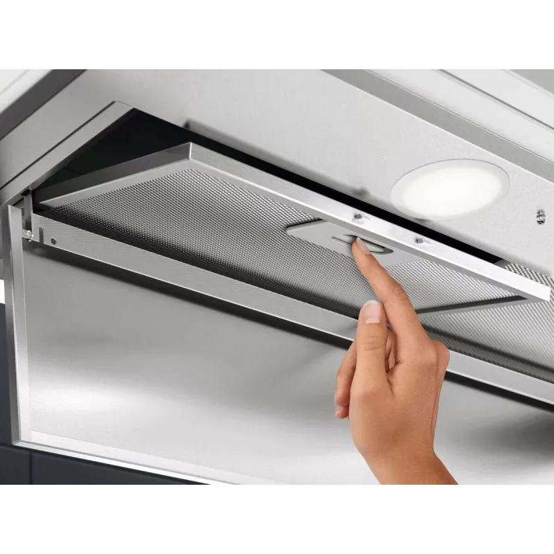 Electrolux LFG719X Iebūvējamā tvaika nosūcējs, Nerūsējošais tērauds, 580 m³/h