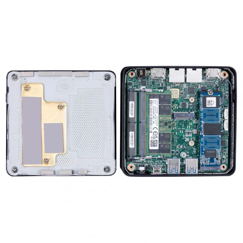 MSI Cubi NUC AI 1UMG-005EU Mini dators Intel Core Ultra 7 155H 16 GB DDR5 1 TB SSD Windows 11 Pro Melns