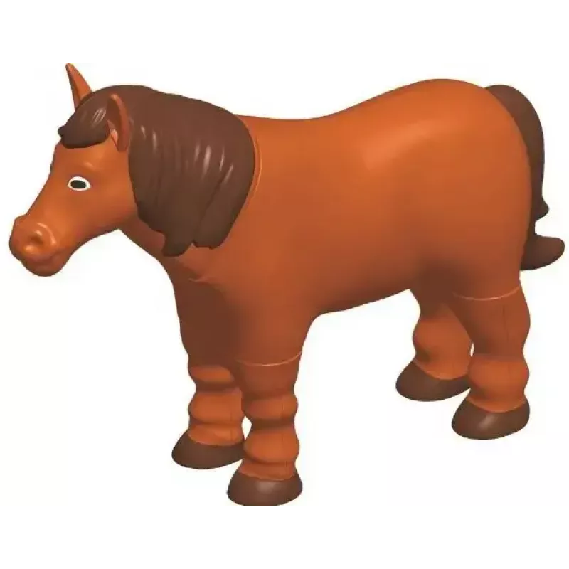 MALIK Magnetic Mini Animals Set 62333 — Saimniecības dzīvnieku magnētiskās figūriņas mazuļiem
