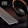 AXAGON HMC-KB-CRL USB 5Gbps centrmezgls ar tastatūru, HDMI 4K/60Hz, 3x USB-A, SD/mSD, audio, PD100, kirilicas izkārtojums
