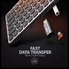 AXAGON HMC-KB-CRL USB 5Gbps centrmezgls ar tastatūru, HDMI 4K/60Hz, 3x USB-A, SD/mSD, audio, PD100, kirilicas izkārtojums