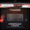 AXAGON HMC-KB-CRL USB 5Gbps centrmezgls ar tastatūru, HDMI 4K/60Hz, 3x USB-A, SD/mSD, audio, PD100, kirilicas izkārtojums