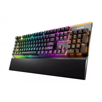 Mehāniskā spēļu tastatūra be quiet! Light Mount Silent Tactile USB QWERTY ASV angļu, RGB, pilna izmēra, USB Type-A uz Type-C kabelis