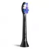 Philips Sonicare HX6054/88 zobu sukas uzgaļi — 4 iepakojums, īpaši mīksti sari, melni