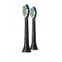 Philips Sonicare Optimal White HX6062/88 2 gabalu suku uzgaļi, melns