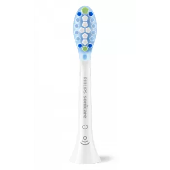 Philips Premium Plaque Defence HX9042/87 2-pack birstes galviņas, 2 gab., balta, 3 mēneši, vidēja cietība