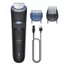 Bārdas trimmeris Philips BT3665/15 ar pilna metāla asmeņiem, 0,5–20 mm, 40 soļi, bezvadu, melns