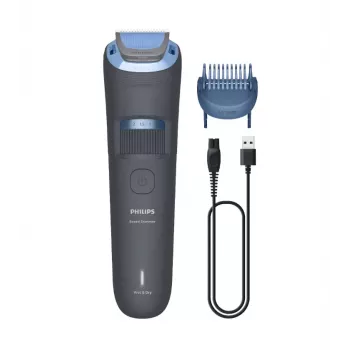 Philips bārdas trimmeris 3000 Series BT3617/15 ar noapaļotiem galiem