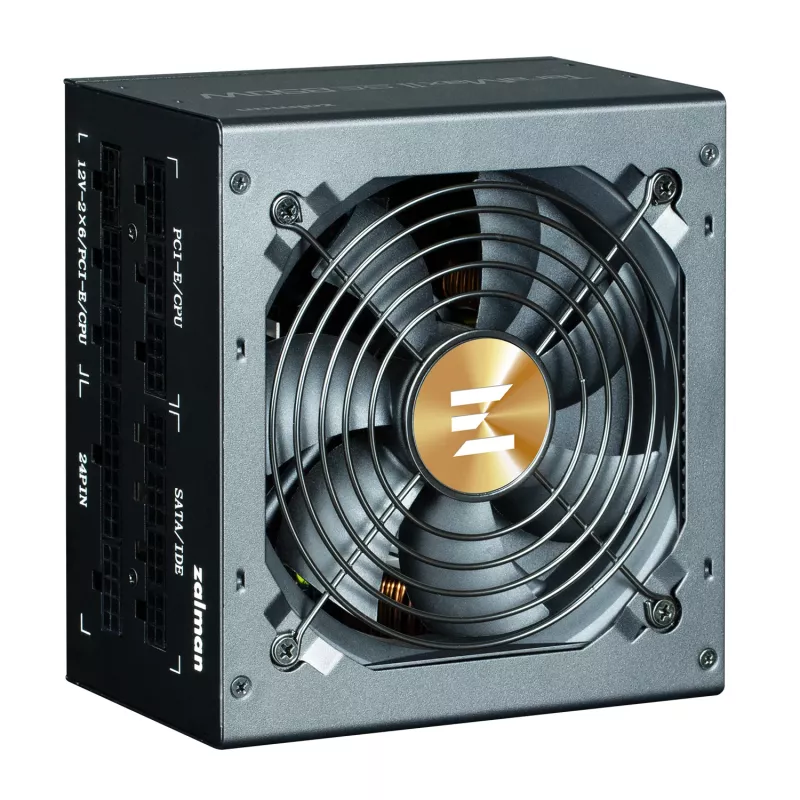 Barošanas bloks Zalman TeramaxII SE 850 W ATX 18+10 pin, 80 PLUS Gold, 120 mm ventilators, melns