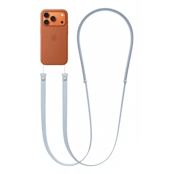 Siksna Apple Crossbody Strap gaiši zila 2,08 m rPET Nerūsējošais tērauds