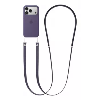 Apple Crossbody Strap MGGJ4ZM/A — Purpura, pārstrādāts rPET un nerūsējošais tērauds, garums 2.08 m