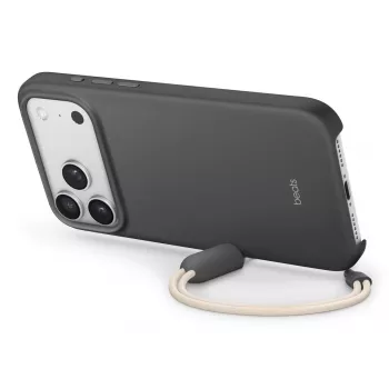 APPLE Beats iPhone 17 Pro Max - Maciņš ar statīvu, MagSafe un kameras vadību - Granīta pelēks