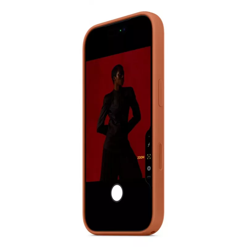 APPLE iPhone 17 Pro - Silikona Maciņš ar MagSafe - Terakota