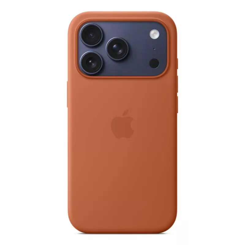 APPLE iPhone 17 Pro - Silikona Maciņš ar MagSafe - Terakota