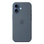 APPLE iPhone 17 - Silikona Maciņš ar MagSafe - Zils Enkurs