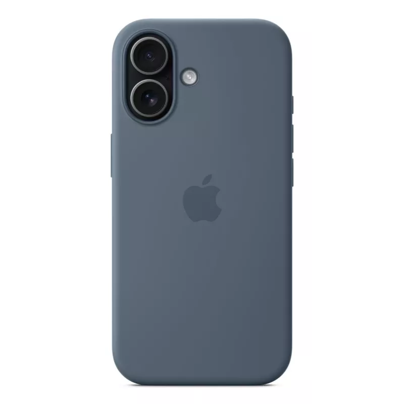 APPLE iPhone 17 - Silikona Maciņš ar MagSafe - Zils Enkurs