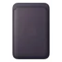 Apple FineWoven Maciņš ar MagSafe — Midnight Purple (3 kartes)