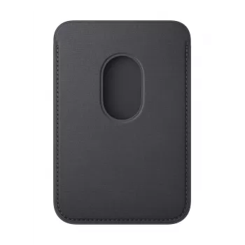Apple iPhone FineWoven maks ar MagSafe, Black Microtwill