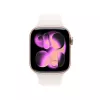 Apple Watch Series 11 GPS 42mm Rožu zelta alumīnija korpuss, Gaiši sārtā sporta siksniņa S/M