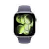 Apple Watch Series 11 GPS + Cellular 46mm Sudraba Alumīnija Korpuss ar Purple Fog Sport Siksnu M/L
