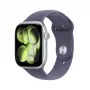 Apple Watch Series 11 GPS + Cellular 46mm Sudraba Alumīnija Korpuss ar Purple Fog Sport Siksnu M/L