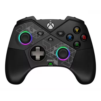 Spēļu kontrolieris MSI FORCE PRO W CONTROLLER Black USB 2.0 Vadu Bezvadu