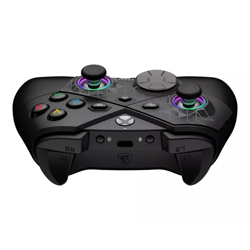 Spēļu kontrolieris MSI FORCE PRO W CONTROLLER Black USB 2.0 Vadu Bezvadu