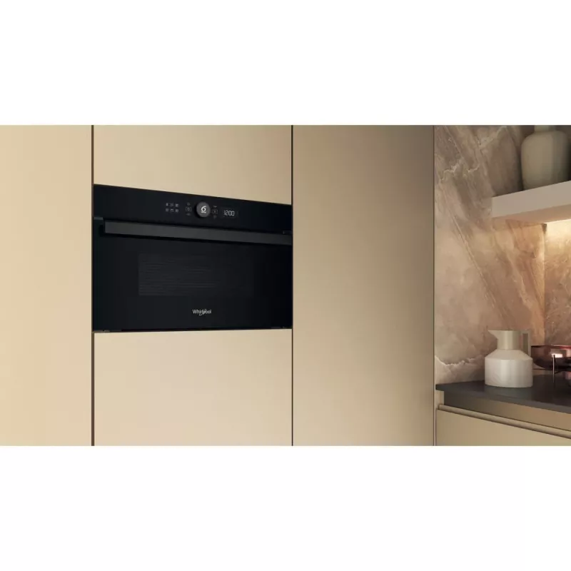 Whirlpool WMD44MB Melns Grill Mikroviļņu krāsns Iebūvējama 31 L 1000 W