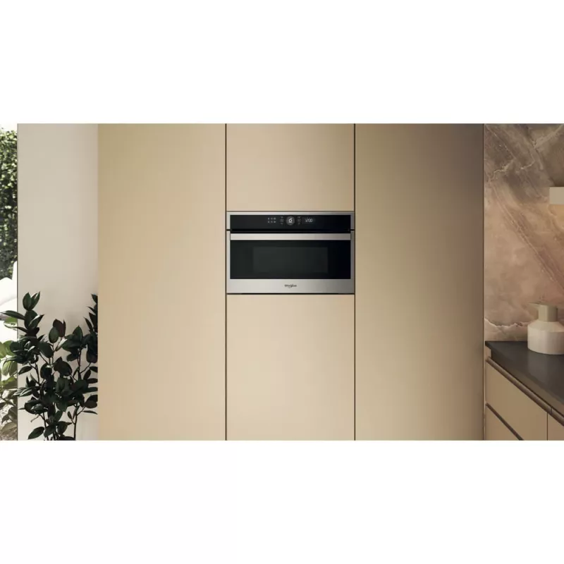 Whirlpool WMD44MX Iebūvējamā grila mikroviļņu krāsns, 31 L, 1000 W, Nerūsējošais tērauds