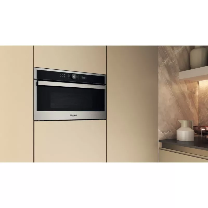 Whirlpool WMD44MX Iebūvējamā grila mikroviļņu krāsns, 31 L, 1000 W, Nerūsējošais tērauds