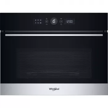 Whirlpool WMW57DHMX Black, Stainless steel Kombinētā mikroviļņu krāsns iebūvējama 40 L 900 W