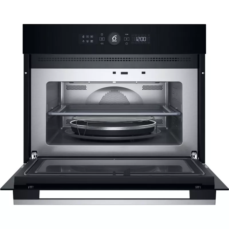 Whirlpool WMW57DHMX Black, Stainless steel Kombinētā mikroviļņu krāsns iebūvējama 40 L 900 W